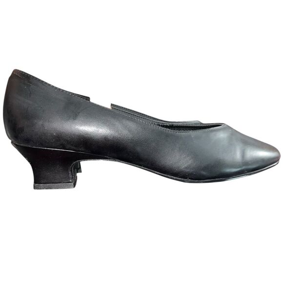 Soft Style by Hush‎ Puppies Black Low Heel - Size 8.5W - Picture 6 of 9